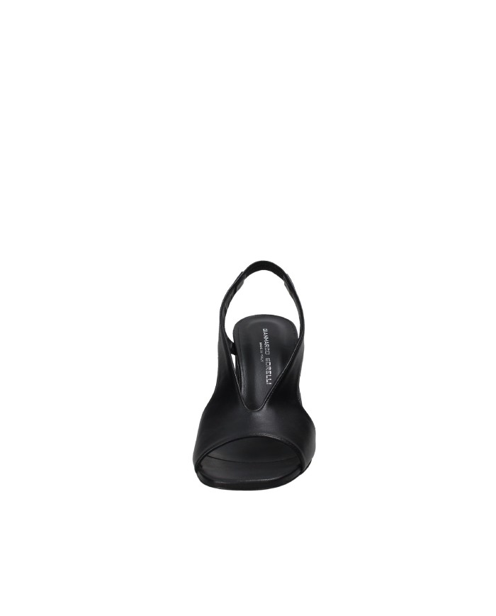 Gianmarco Sorelli 2164 Sandalo alto in pelle Nero Gianmarco Sorelli 2164 Sandalo alto in pelle Nero