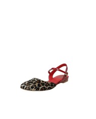 L'Arianna CH2027 Ballerina slingback velluto e vernice Leopardo L'Arianna CH2027 Ballerina slingback velluto e vernice Leopardo