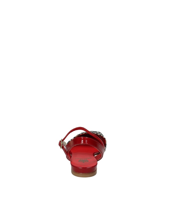 L'Arianna CH2027 Ballerina slingback velluto e vernice Leopardo L'Arianna CH2027 Ballerina slingback velluto e vernice Leopardo
