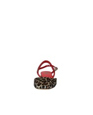 L'Arianna CH2027 Ballerina slingback velluto e vernice Leopardo L'Arianna CH2027 Ballerina slingback velluto e vernice Leopardo