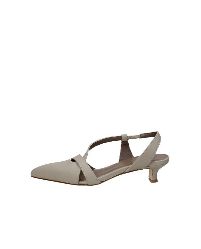 L'Arianna CH2531 Décolleté slingback in nappa Taupe L'Arianna CH2531 Décolleté slingback in nappa Taupe