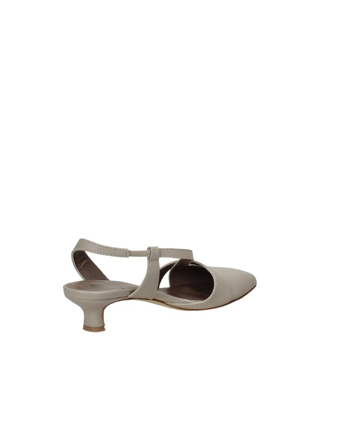L'Arianna CH2531 Décolleté slingback in nappa Taupe L'Arianna CH2531 Décolleté slingback in nappa Taupe