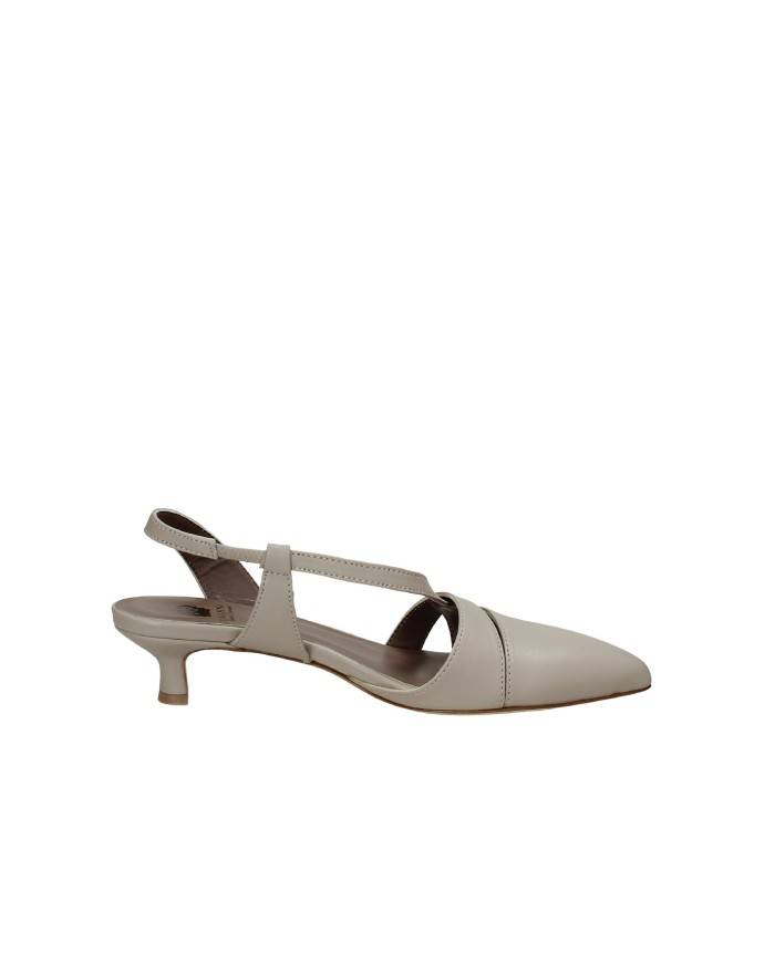 L'Arianna CH2531 Décolleté slingback in nappa Taupe L'Arianna CH2531 Décolleté slingback in nappa Taupe
