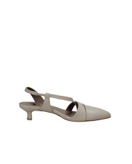 L'Arianna CH2531 Décolleté slingback in nappa Taupe L'Arianna CH2531 Décolleté slingback in nappa Taupe