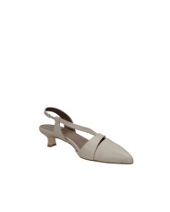 L'Arianna CH2531 Décolleté slingback in nappa Taupe L'Arianna CH2531 Décolleté slingback in nappa Taupe
