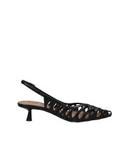 Bibi Lou 555z45vk Décolleté slingback intrecciata in pelle Nero Bibi Lou 555z45vk Décolleté slingback intrecciata in pelle Nero