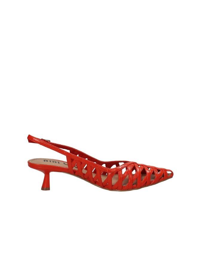 Bibi Lou 555z45vk Décolleté slingback intrecciata in pelle Rosso Bibi Lou 555z45vk Décolleté slingback intrecciata in pelle Rosso