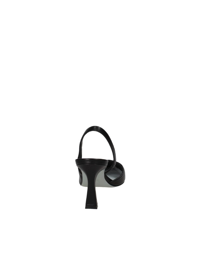 Festa Cestro Décolleté slingback alta in pelle Nero Festa Cestro Décolleté slingback alta in pelle Nero