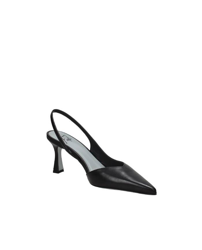 Festa Cestro Décolleté slingback alta in pelle Nero Festa Cestro Décolleté slingback alta in pelle Nero