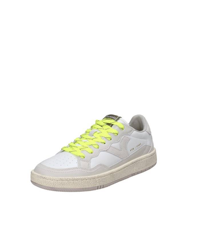 Victoria 8806105 Sneaker unisex in pelle e camoscio Bianco Victoria 8806105 Sneaker unisex in pelle e camoscio Bianco