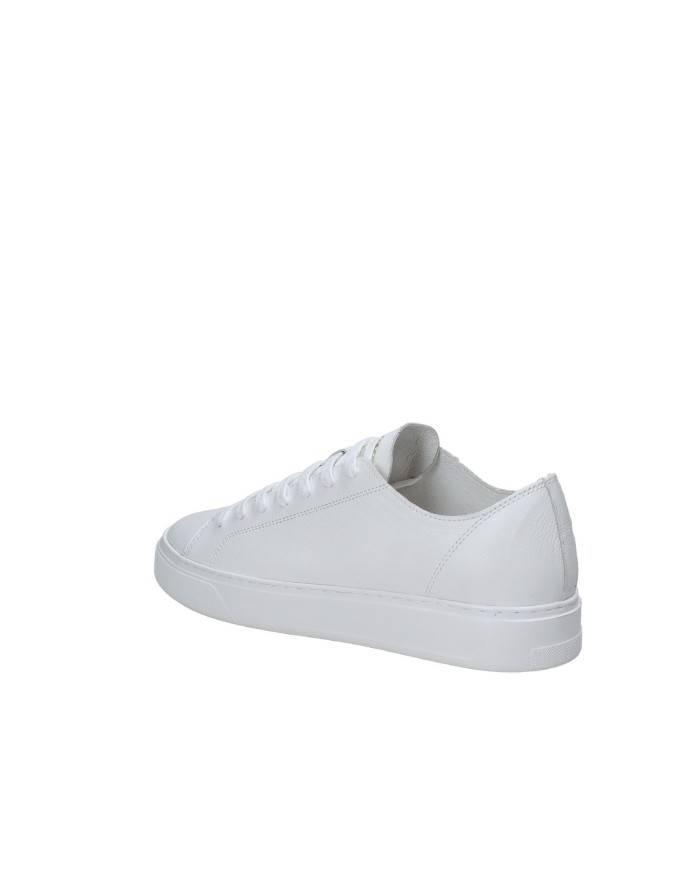 Crime London Raw Cut.17650 Sneaker taglio vivo in pelle vegan Bianco