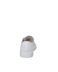 Crime London Raw Cut.17650 Sneaker taglio vivo in pelle vegan Bianco