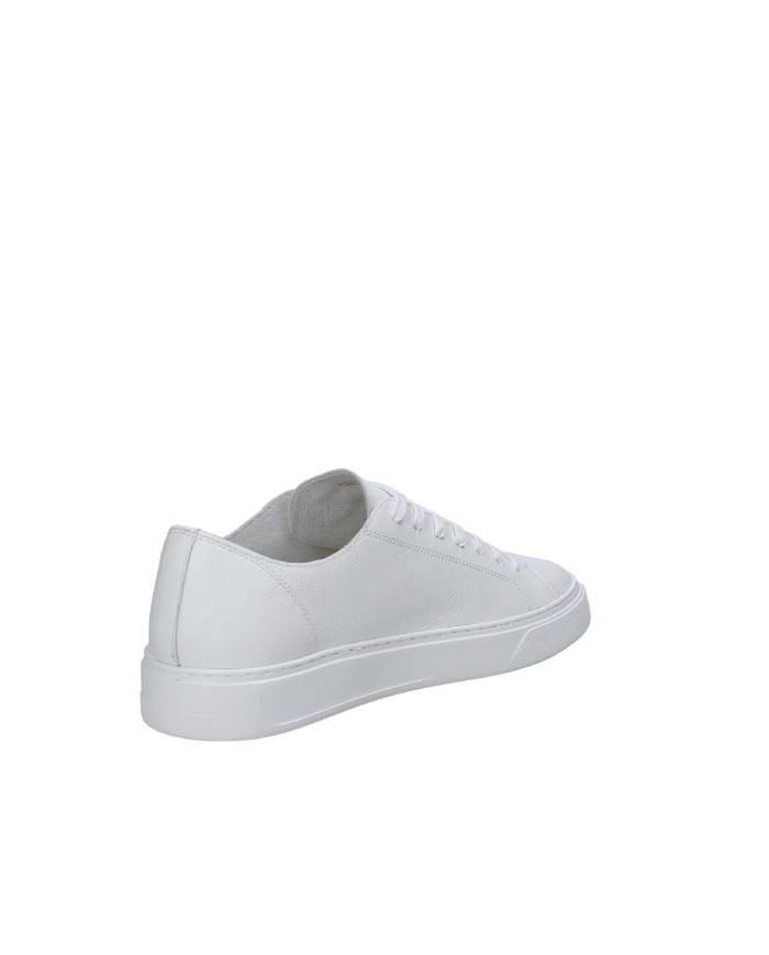 Crime London Raw Cut.17650 Sneaker taglio vivo in pelle vegan Bianco