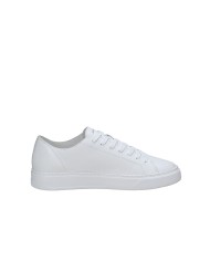 Crime London Raw Cut.17650 Sneaker taglio vivo in pelle vegan Bianco