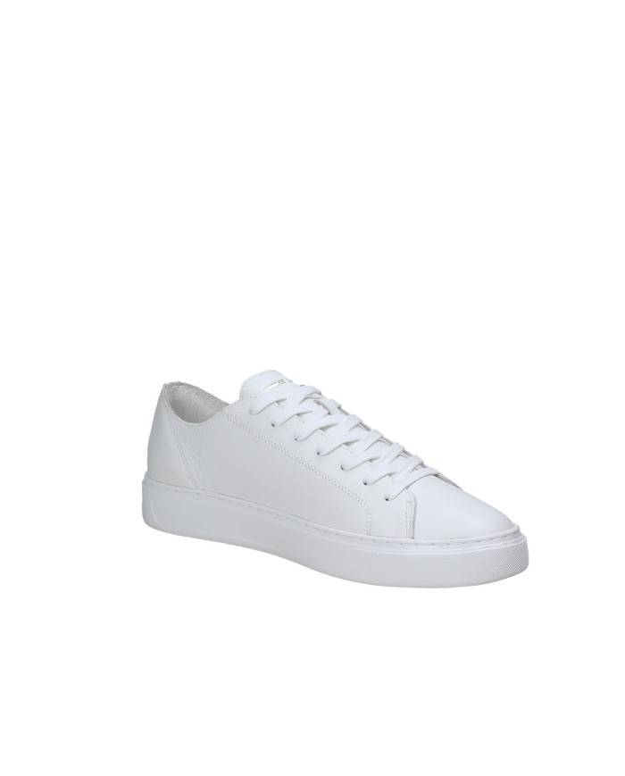 Crime London Raw Cut.17650 Sneaker taglio vivo in pelle vegan Bianco