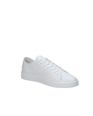 Crime London Raw Cut.17650 Sneaker taglio vivo in pelle vegan Bianco
