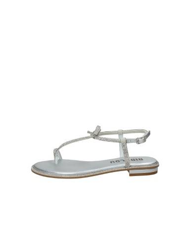 Bibi Lou 845z00hg Sandalo basso infradito con strass Argento Bibi Lou 845z00hg Sandalo basso infradito con strass Argento