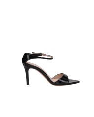 Albano 5301 Sandalo con tallone chiuso e cinturino in pelle Nero